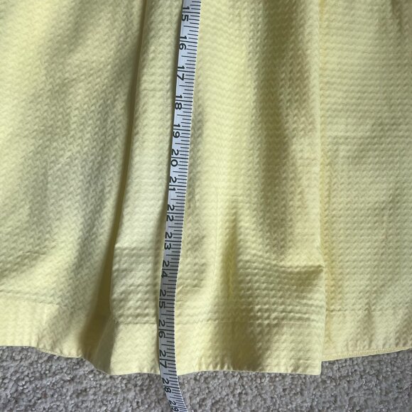 Lilly Pulitzer Yellow Strapless Fit & Flare Dress – Size 2 - Picture 5 of 8